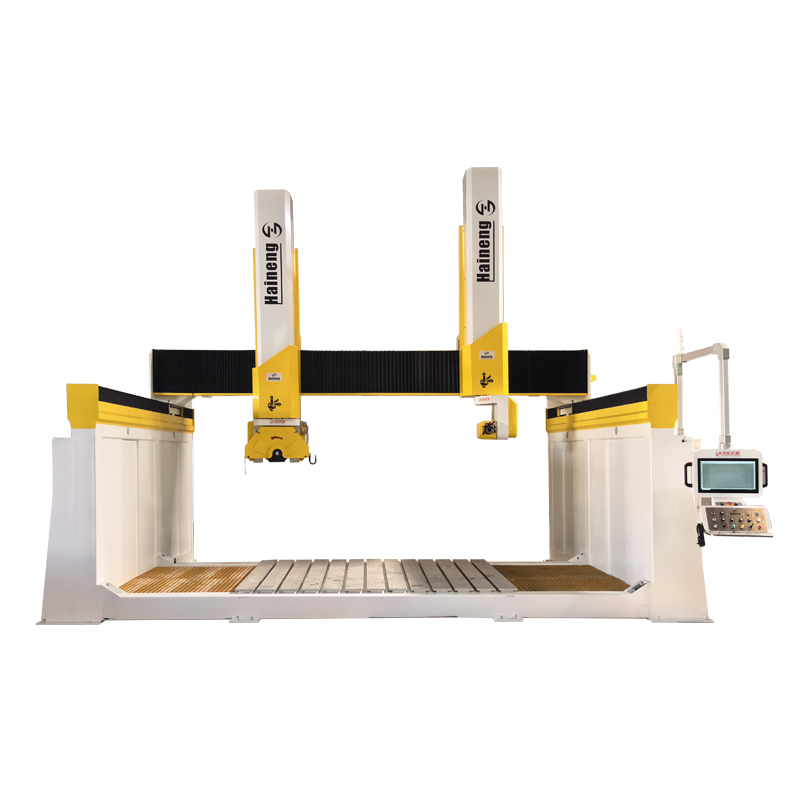 ڈبل ہیڈ 6 ایکسس CNC مشینی مرکز